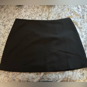 Charcoal Black Mini Skirt with tags
